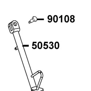50530-AEB9-E00 SIDE STAND COMP — diagram cutout