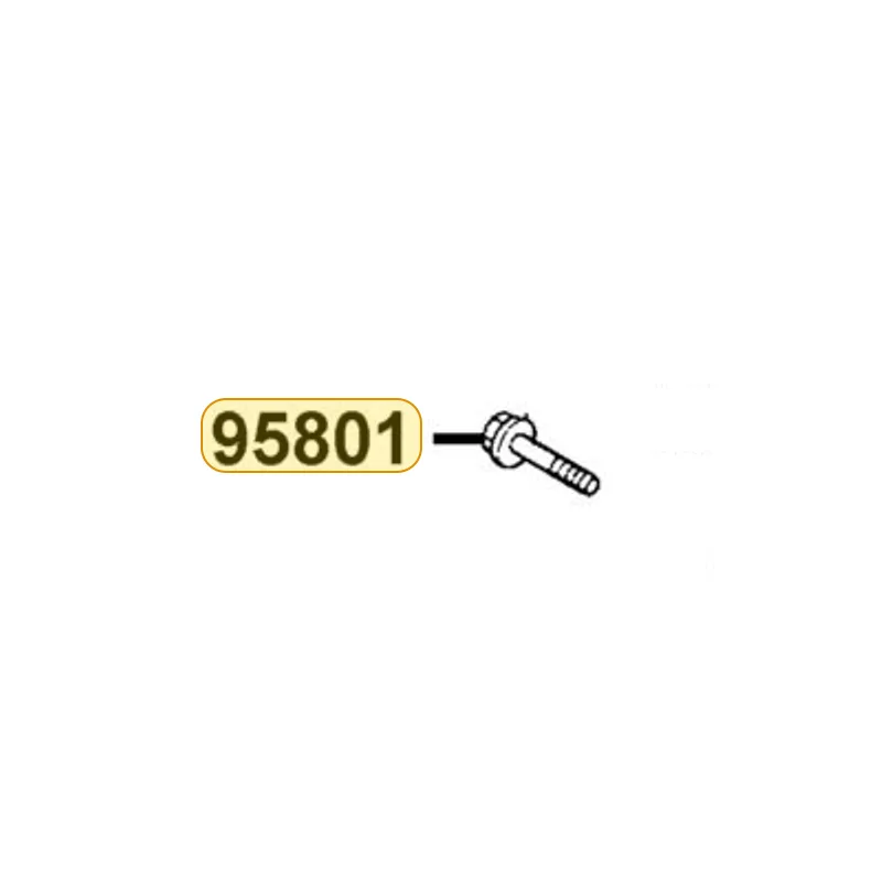 95801-10025-07G BOLT FLANGE 10*25 (G) — diagram cutout