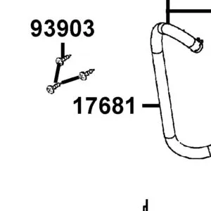17681-AEB9-M30 HOSE FUEL — diagram cutout