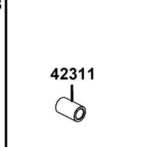 42311-LFB5-C00 COLLAR REAR HUB SIDE — diagram cutout