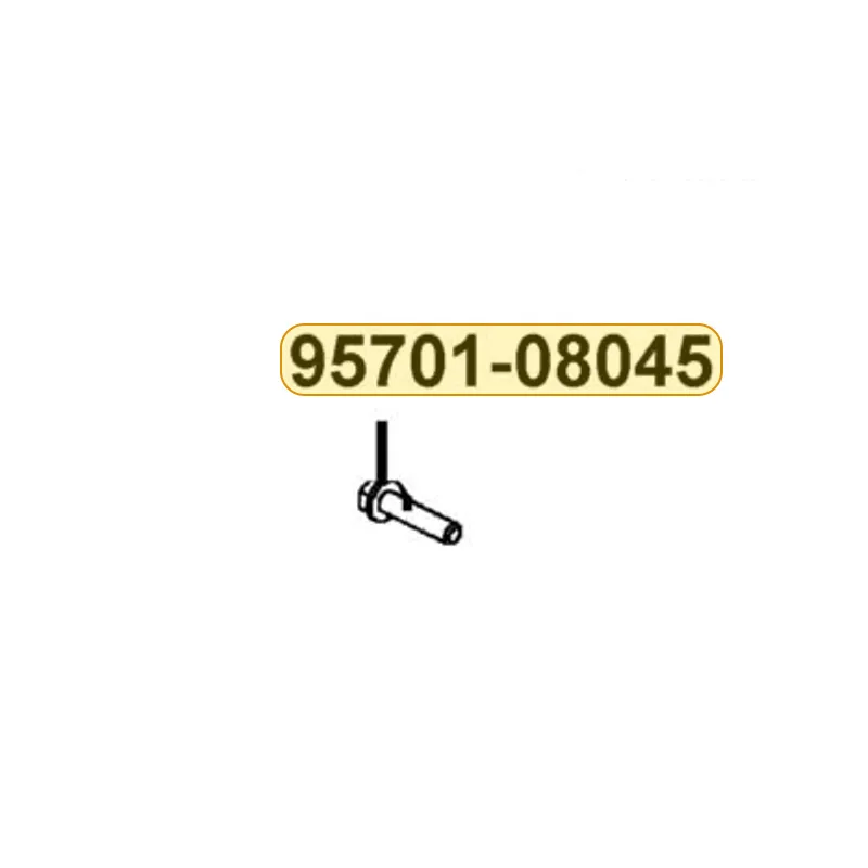 95701-08045-07G BOLT FLANGE 8*45(K) — diagram cutout