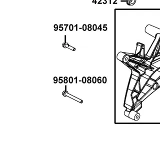 95801-08060-07G BOLT FLANGE 8*60 (C) — diagram cutout