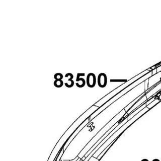 83500-AEB9-E00-79P COVER R BODY — diagram cutout