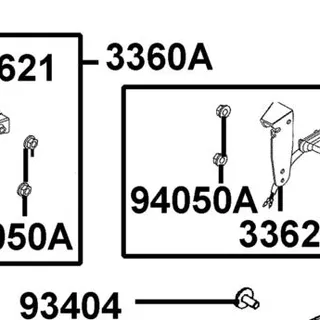 3360A-AEB9-M30 WINKER ASSY RH RR — diagram cutout