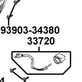33720-LCA7-E00 LIGHT ASSY LICENSE — diagram cutout