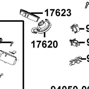 17620-AEB9-M30 CAP COMP FUEL FILLER — diagram cutout