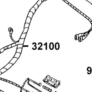 32100-AEB9-M30 HARNESS WIRE — diagram cutout
