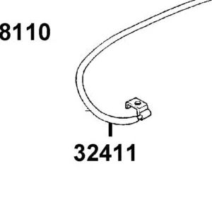 32411-AEB9-E00 CABLE BAT — diagram cutout