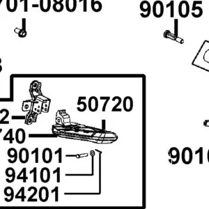 50720-AEB9-E00 STER L RR — diagram cutout