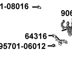 64316-AEB9-E00 "STAY,SENSOR" — diagram cutout