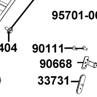 90111-KED9-C00 BAR STEP R ASSY — diagram cutout