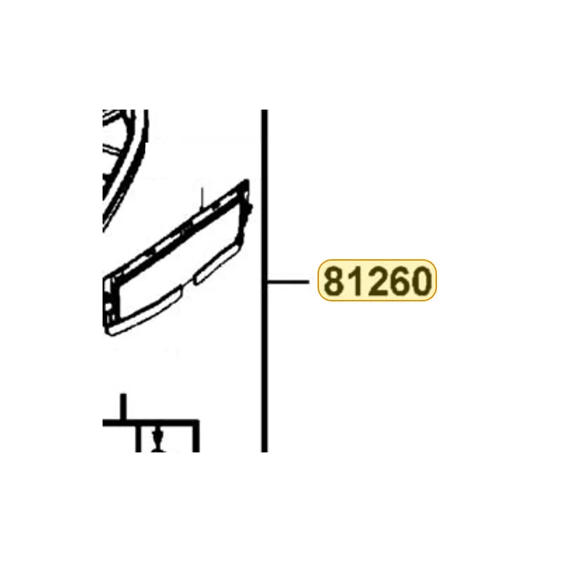 81260-LKC7-MG0 BOX LAGGAGE ASSY — diagram cutout
