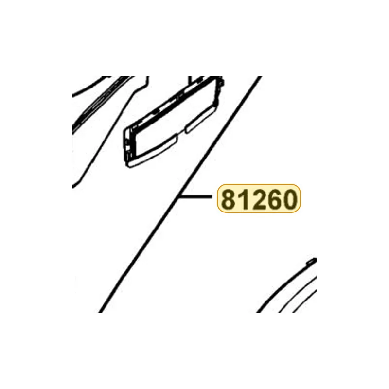 81260-LEA3-MG0 BOX ASSY LUGGAGE — diagram cutout