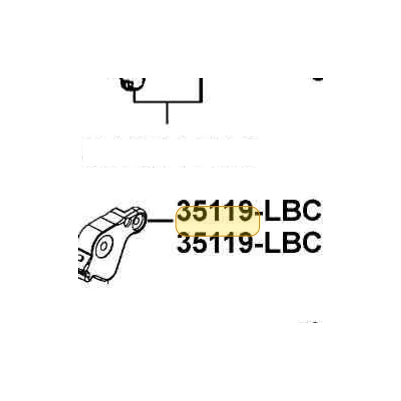 35119-LBC6-90A COVER SEAT CABLE — diagram cutout