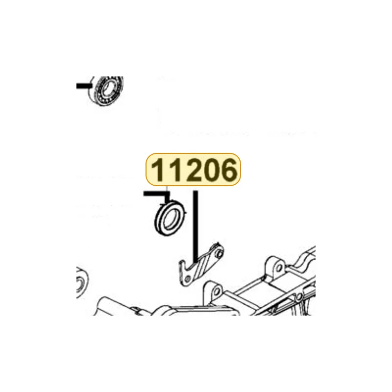 11206-LCD3-C00 STAY A RR FENDER — diagram cutout
