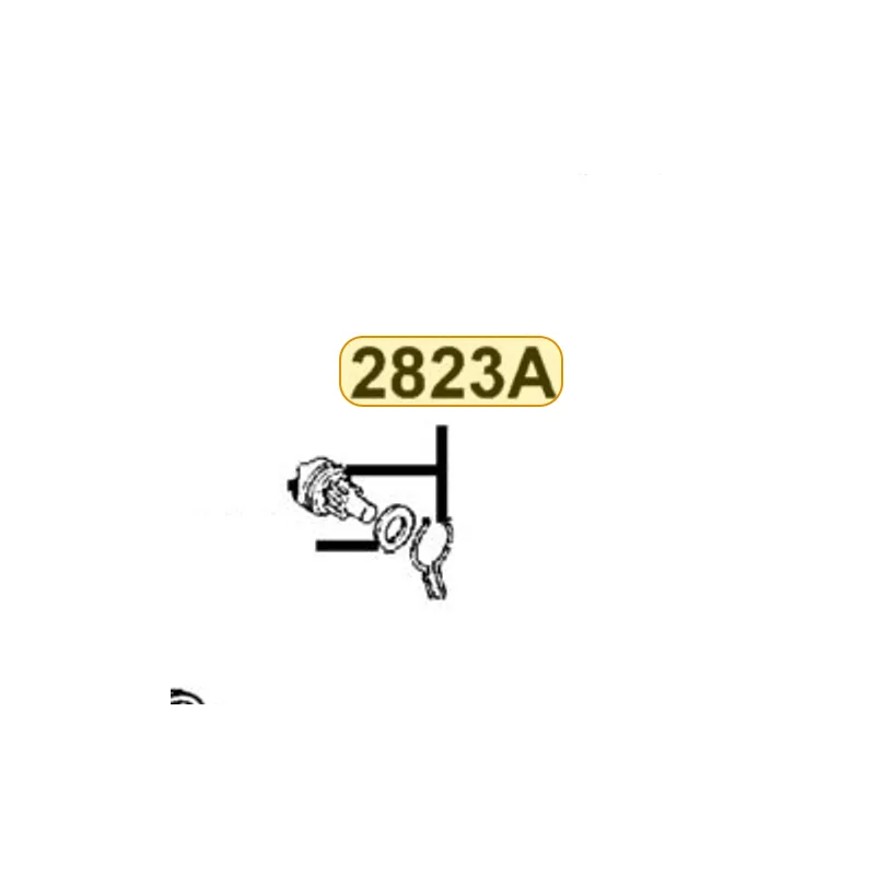 2823A-KNBN-C00 SPINDLE COMP KICK STARTER — diagram cutout