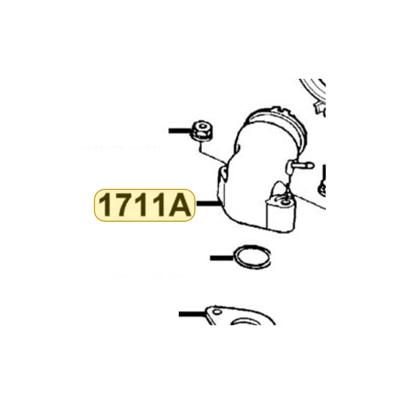 1711A-LHA2-M30 PIPE ASSY INLET — diagram cutout