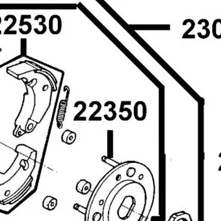 22350-GFY6-C00 PLATE COMP DRIVE — diagram cutout