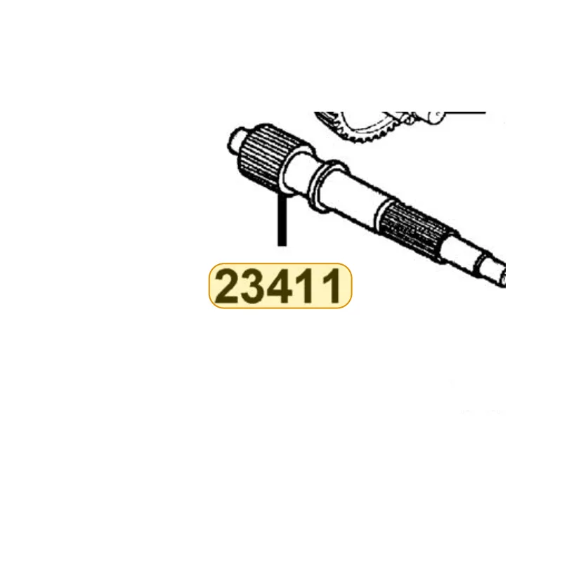 23411-KHB4-C00 SHAFT DRIVE — diagram cutout
