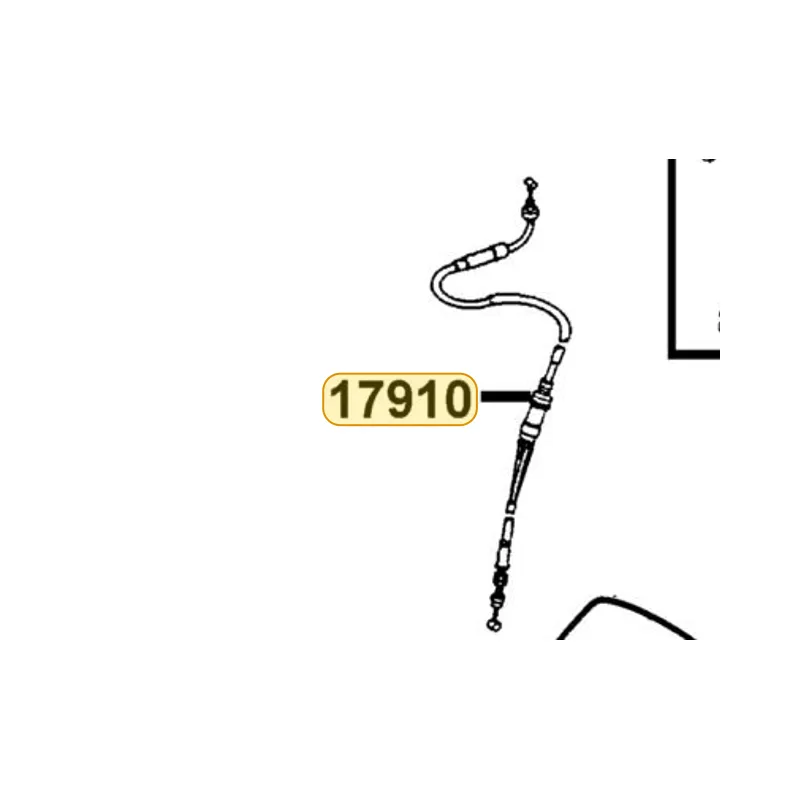 17910-KHD8-C00 CABLE COMP THROT — diagram cutout
