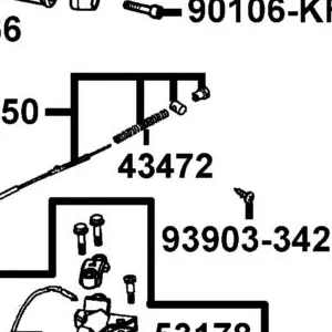 43472-LEJ3-E10 SPG RR BRK CABLE — diagram cutout
