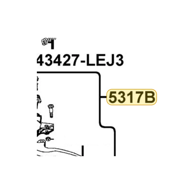 5317B-LCD1-C00 BRKT ASSY HNDL LH — diagram cutout