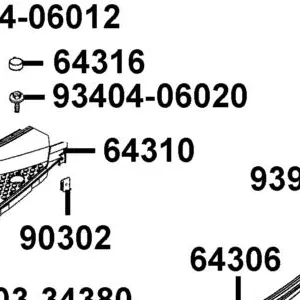 64310-LEJ2-E10-N1R FLOOR PANEL — diagram cutout