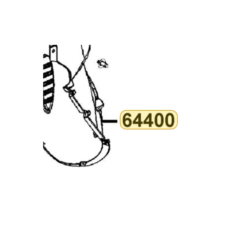 64400-ALG1-E10-N1R UNDER COWL — diagram cutout
