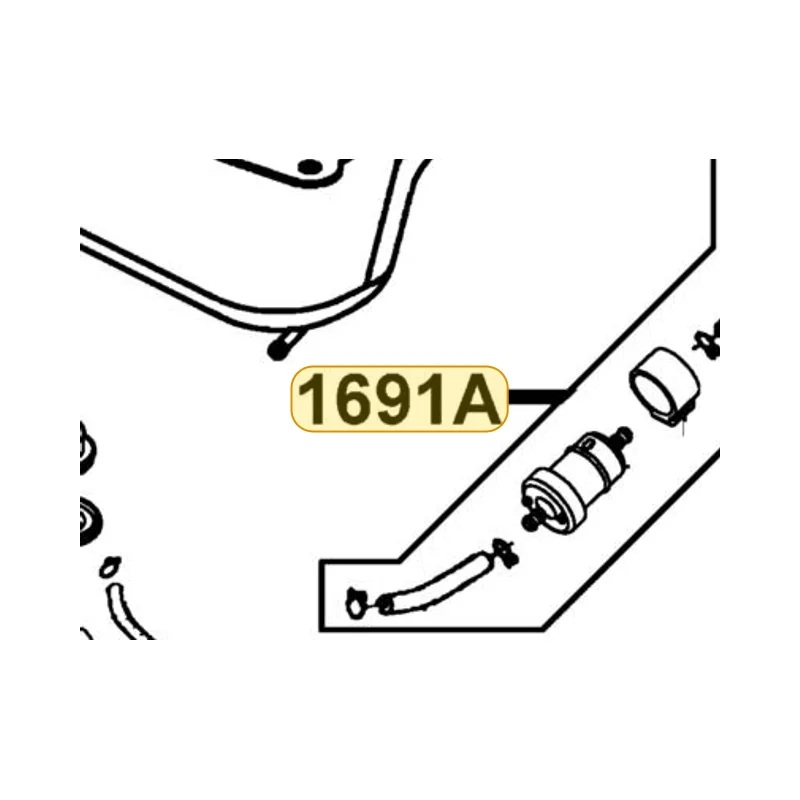 1691A-LEJ2-M30 STRAINER ASSY FUEL — diagram cutout