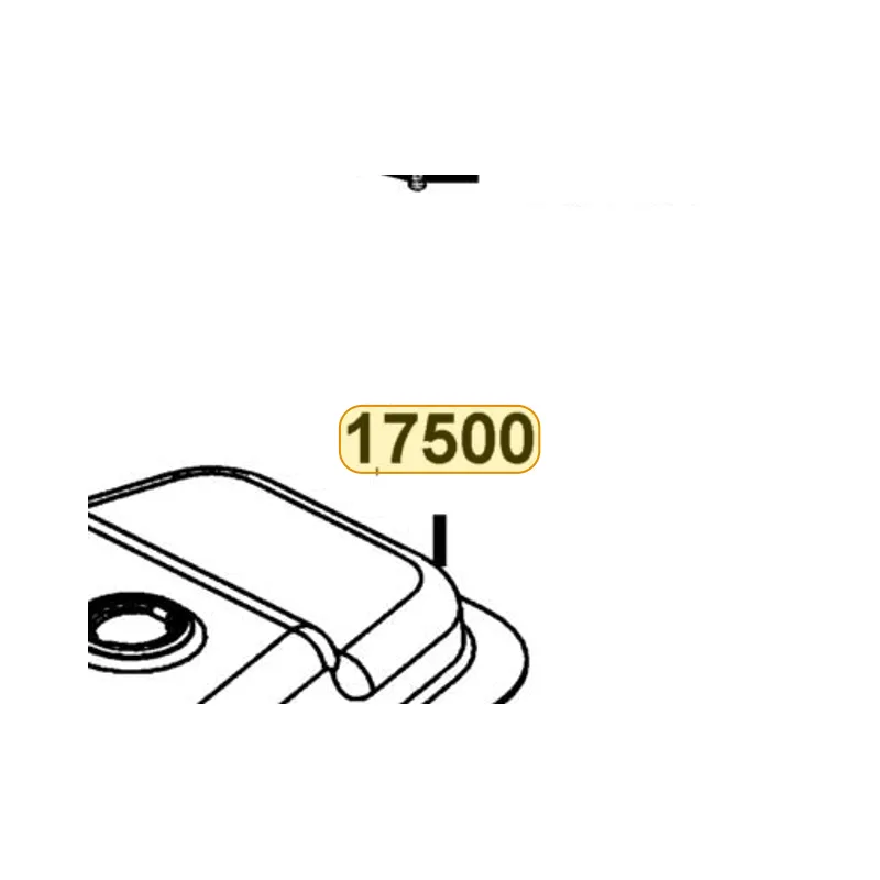 17500-LHA2-M30 TANK COMP., FUEL — diagram cutout