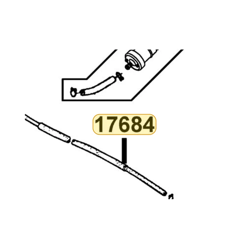 17684-LHA2-M31 TUBE ASSY C0CK-INLET PIPE — diagram cutout