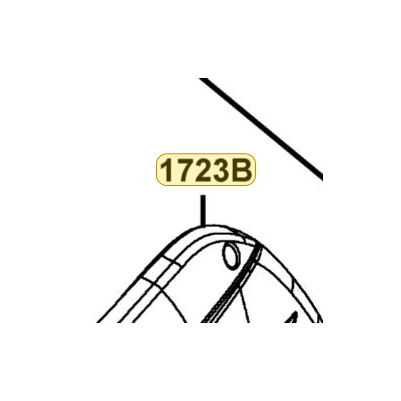 1723B-LEJ3-E10 COVER ASSY AIR/C — diagram cutout