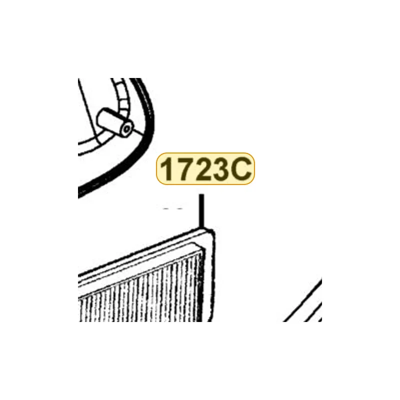 1723C-LEJ3-E10 ELEMENT COMP AIR/C — diagram cutout