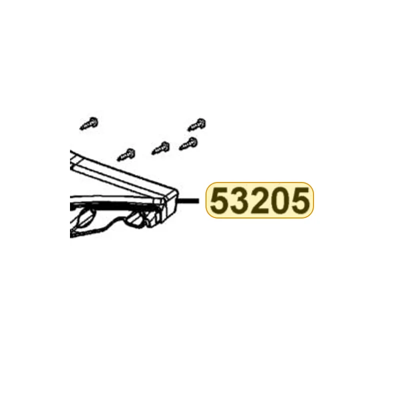 53205-ALG1-E10-N1P COVER HANDLE FR — diagram cutout