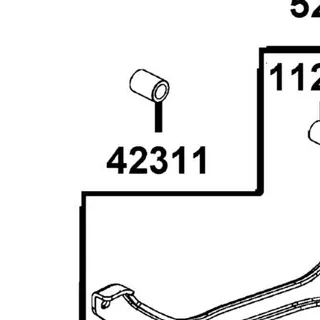 42311-LEJ2-E10 COLLAR RR AXLE A — diagram cutout