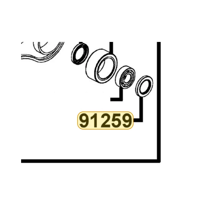 91259-KFBF-C00 SEAL OIL — diagram cutout