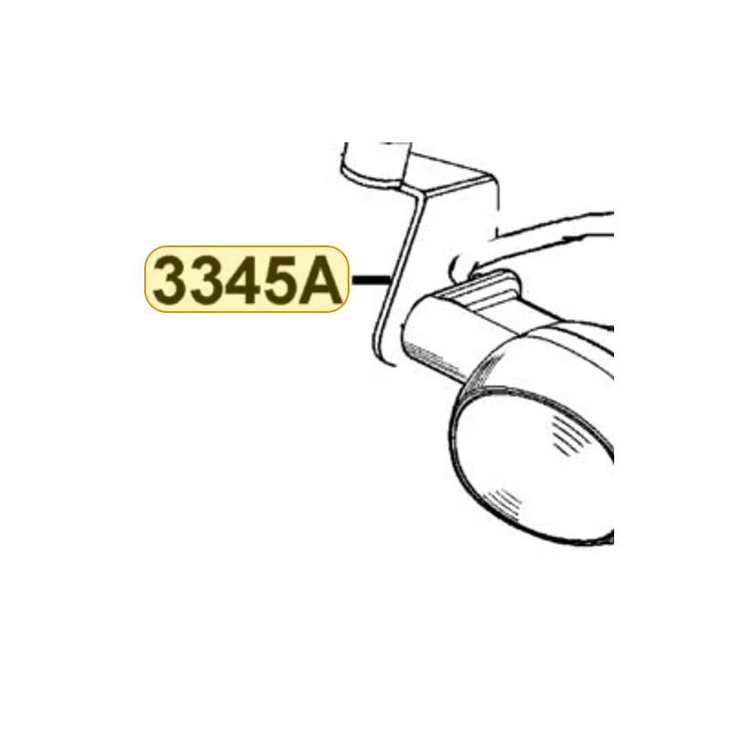 3345A-ABC7-M30 WINKER ASSY LH FR — diagram cutout