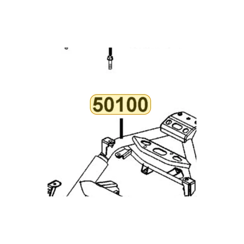 50100-ALG1-E10 BODY COMP FRAME — diagram cutout