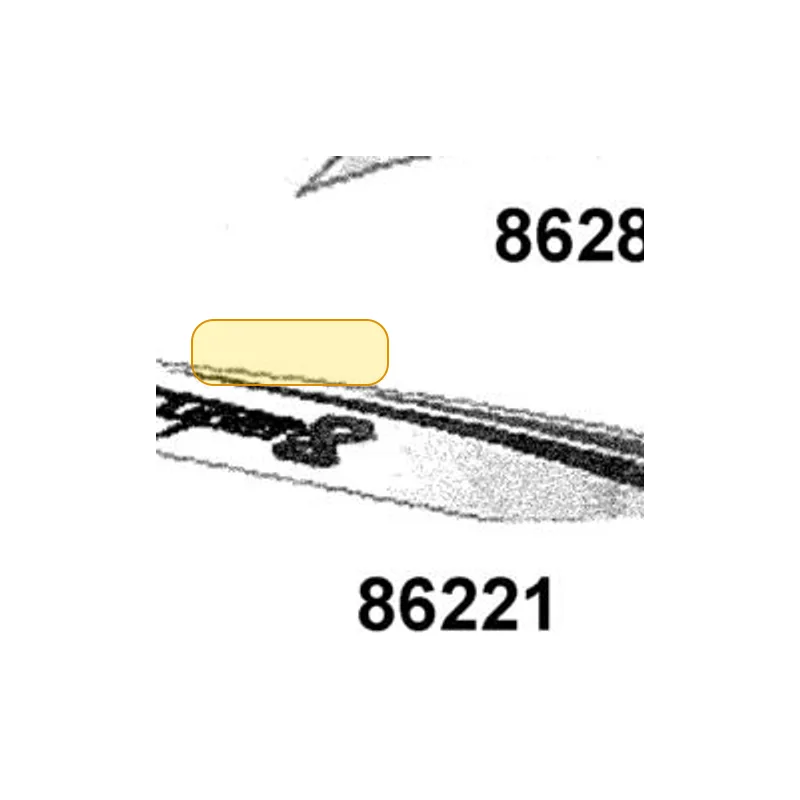 86533-ALG1-E10-T03 STRIPE L FR FENDER — diagram cutout