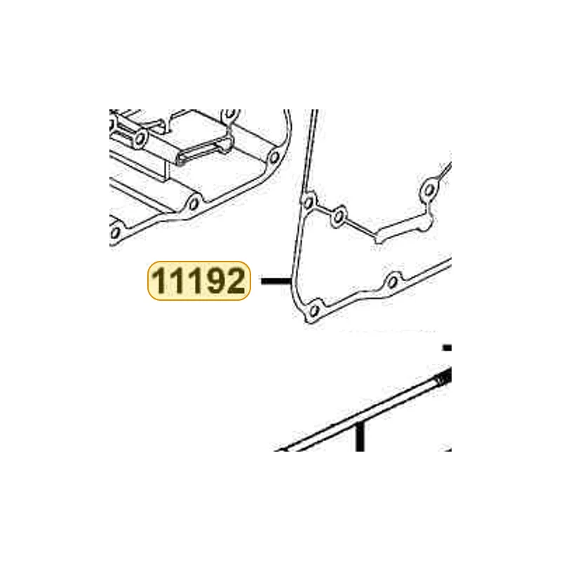 11192-KUDU-980 GASKET, CRANK CASE A — diagram cutout