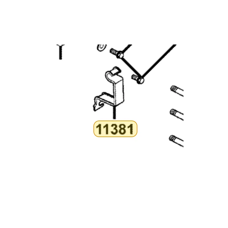 11381-KHB4-900 CLAMPER THROTTLE CABLE — diagram cutout