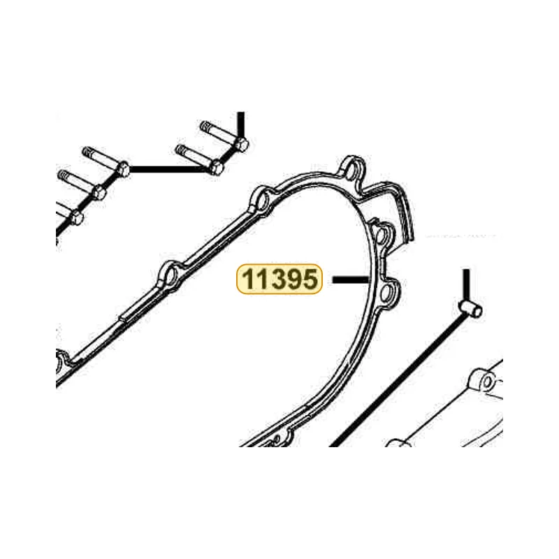 11395-KHB4-900 GASKET L COVER A — diagram cutout