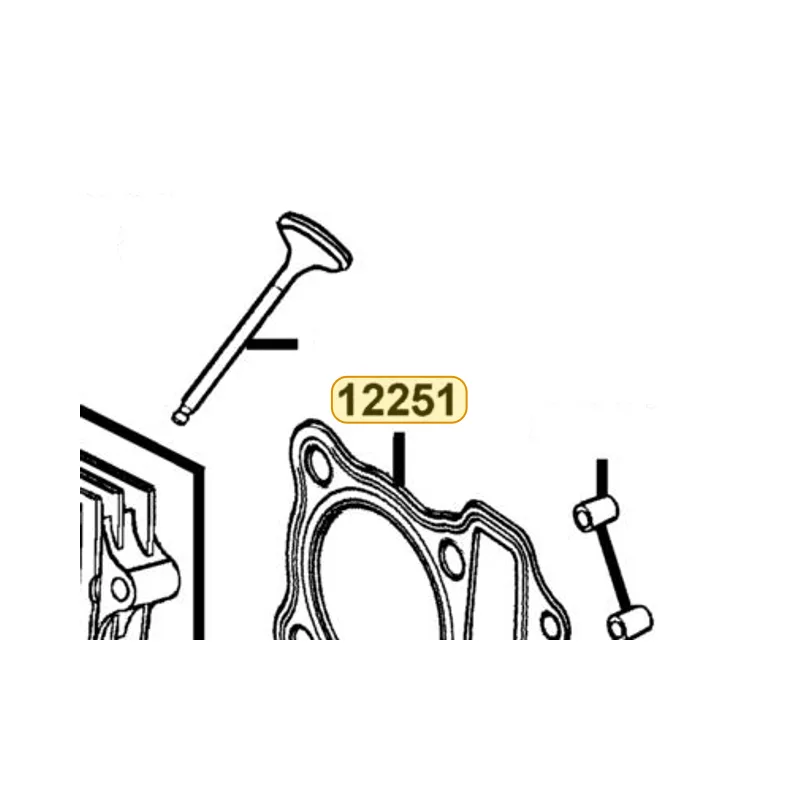 12251-KFBF-800 GASKET CYLINDER HEAD — diagram cutout