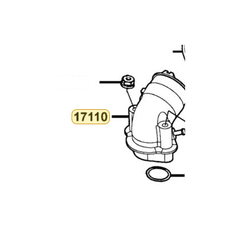 17110-LLF5-900 PIPE COMP INLET — diagram cutout