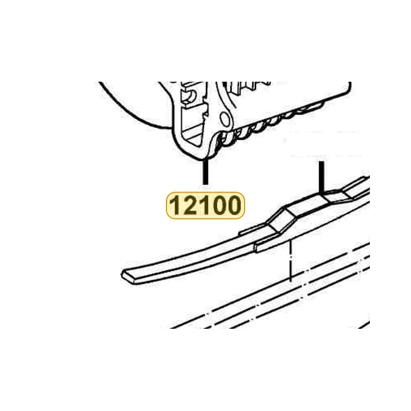 12100-KFB7-C00 CYLINDER COMP — diagram cutout