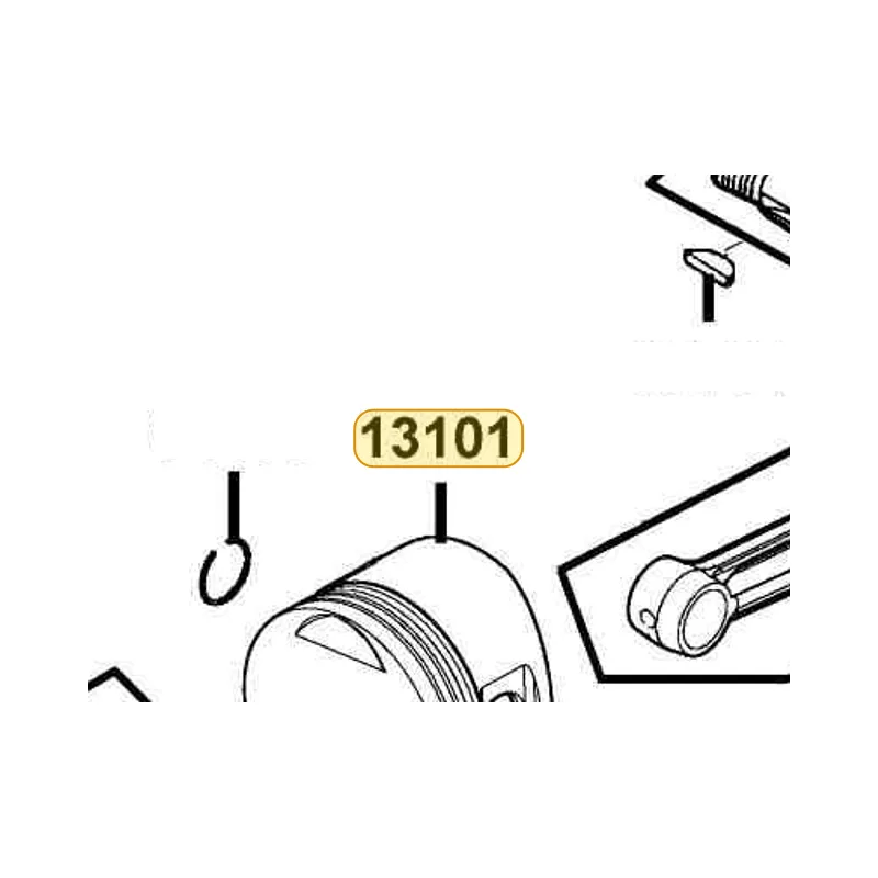 13101-KFB7-900 PISTON — diagram cutout