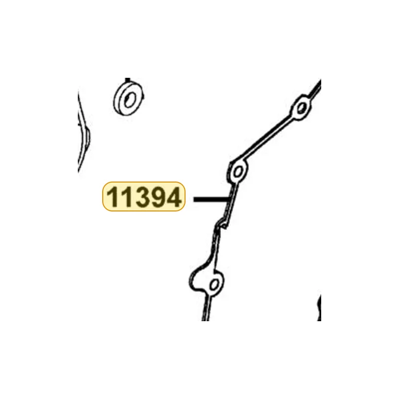 11394-KUDU-980 GASKET R COVER A — diagram cutout
