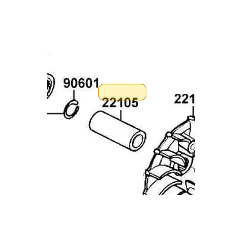 22105-GFY6-220 BOSS DRIVE FACE — diagram cutout