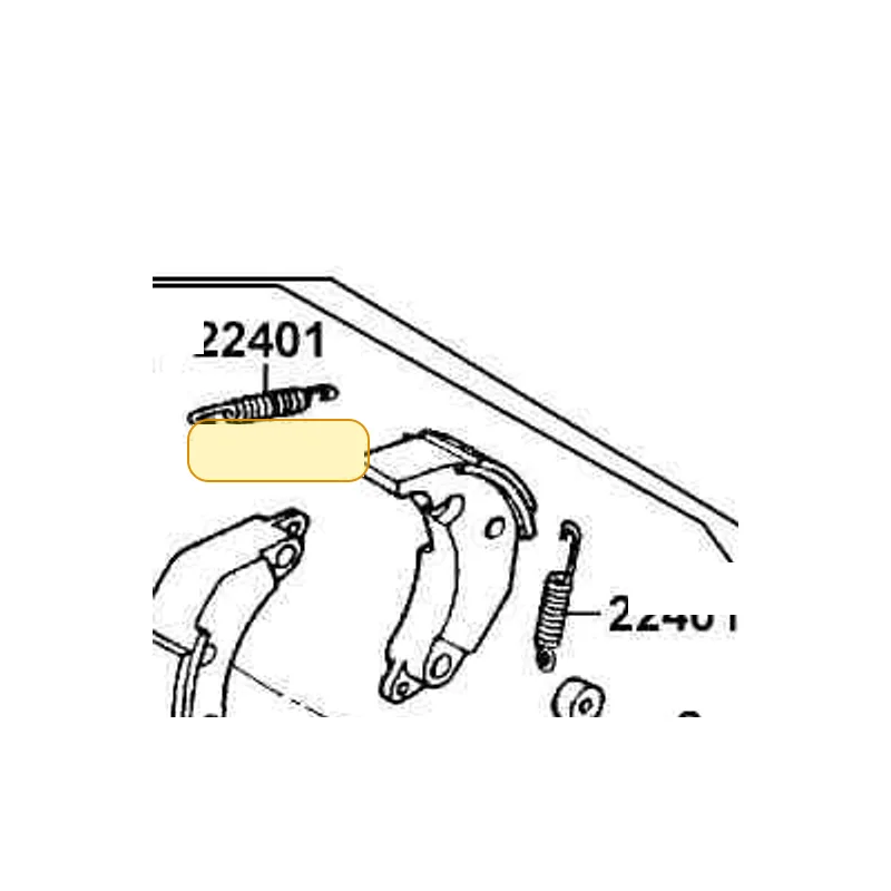 22401-GFY6-90A SPRING CLUTCH — diagram cutout