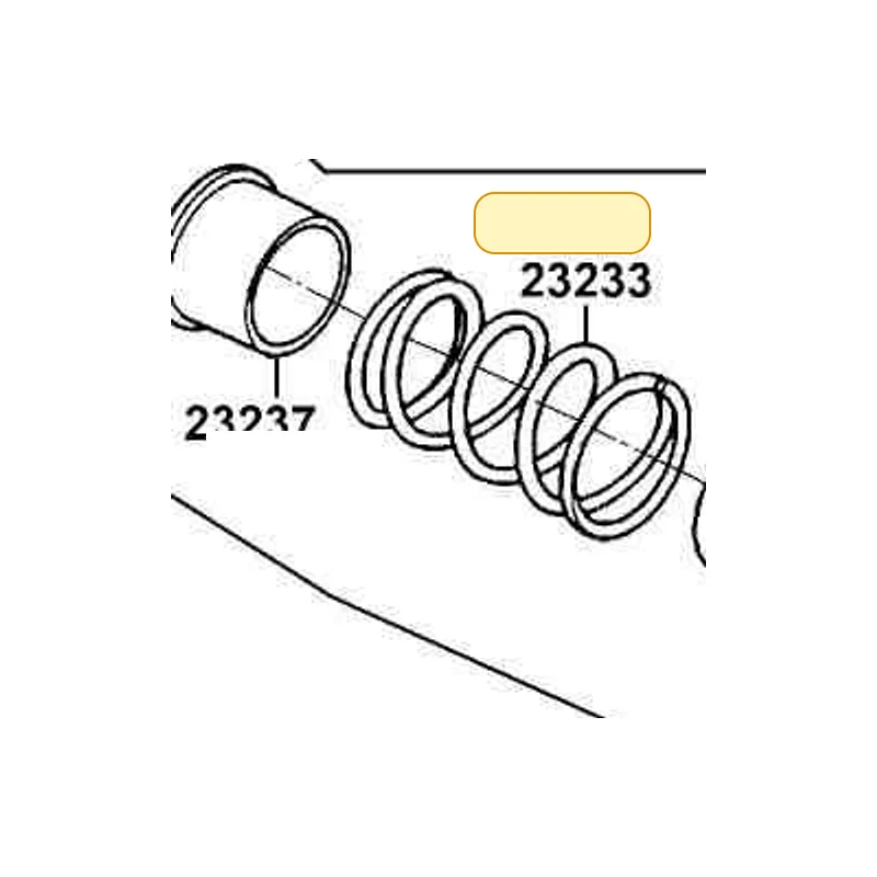 23233-GCW3-011 SPG DRIVEN FACE — diagram cutout